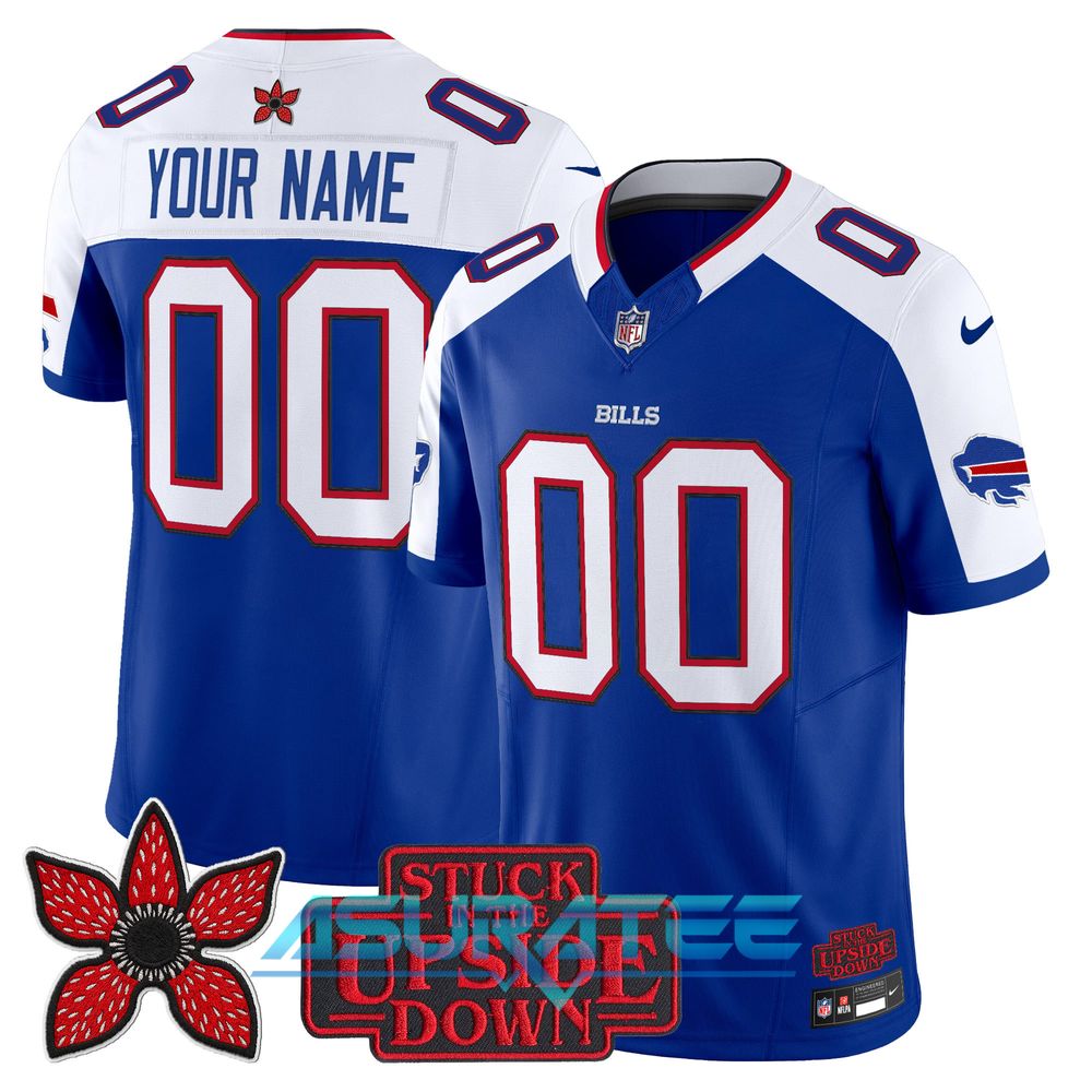 Buffalo Bills ‘Stranger Things Edition’ Custom Football Jersey