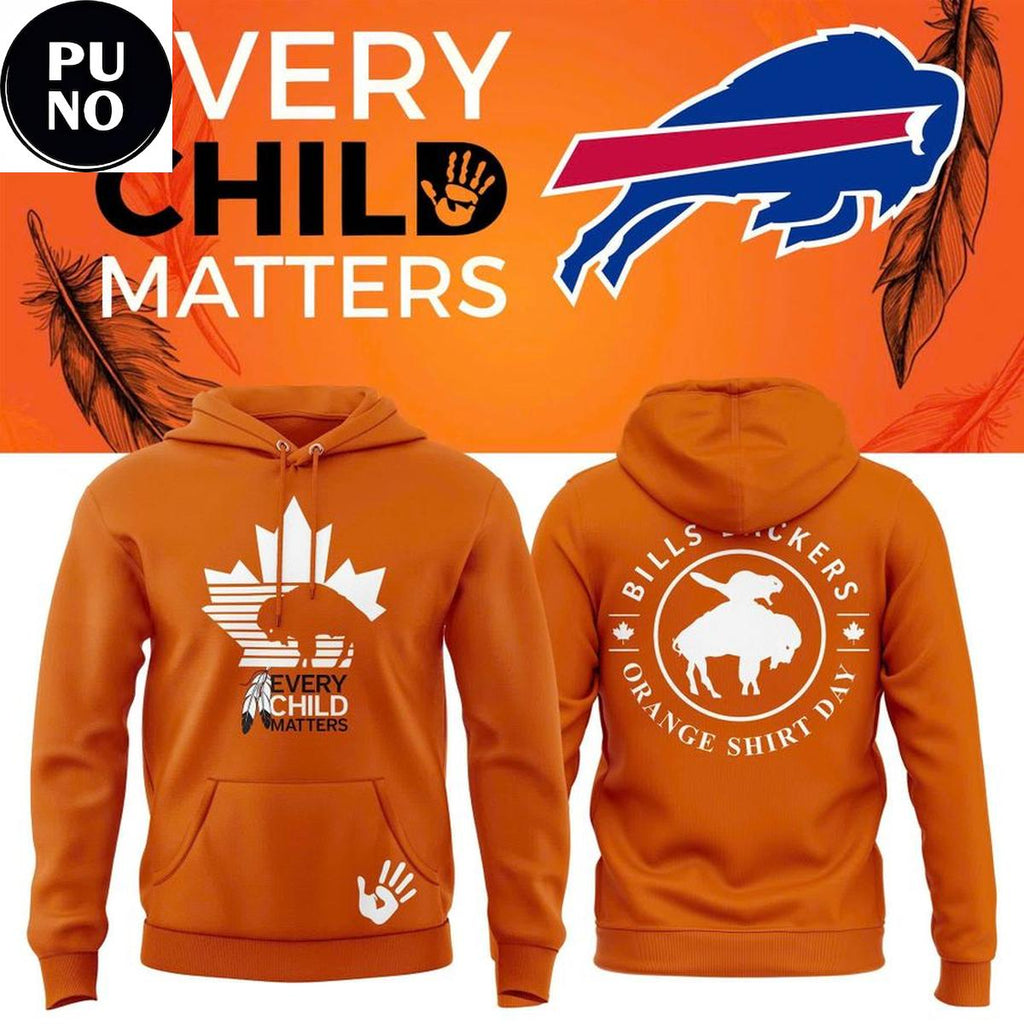 Buffalo Bills x Canada Orange Shirt Day 2026 Every Child is Master Hoodie T-Shirt