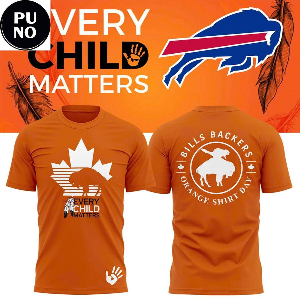 Buffalo Bills x Canada Orange Shirt Day 2026 Every Child is Master Hoodie T-Shirt