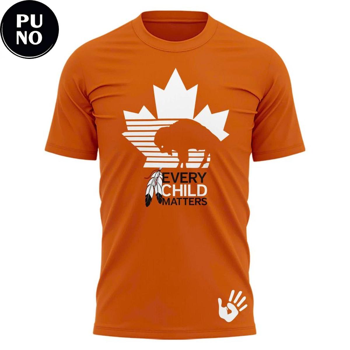 Buffalo Bills x Canada Orange Shirt Day 2026 Every Child is Master Hoodie T-Shirt
