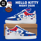 Buffalo Bills x Hello Kitty Night 2026 Air Force 1 Shoes