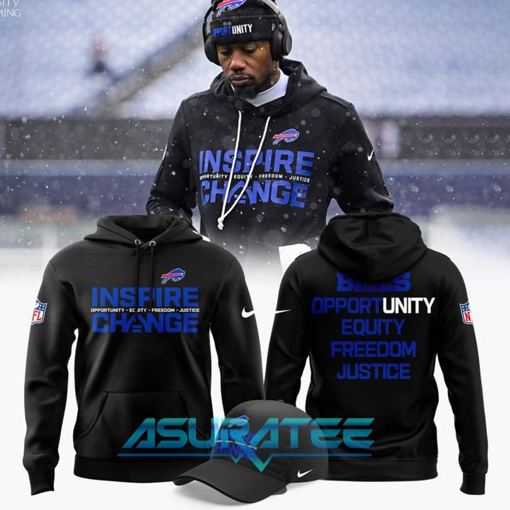 Buffalo Bills x Inspire Change 2025 Special Hoodie, Cap
