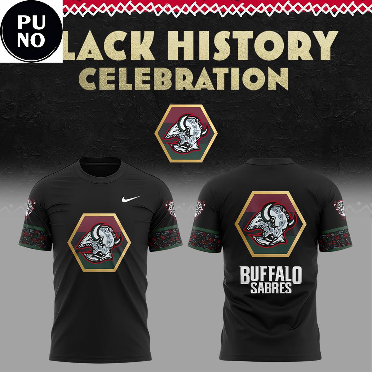 Buffalo Sabres Black History Celebration 2026 Hoodie T-Shirt