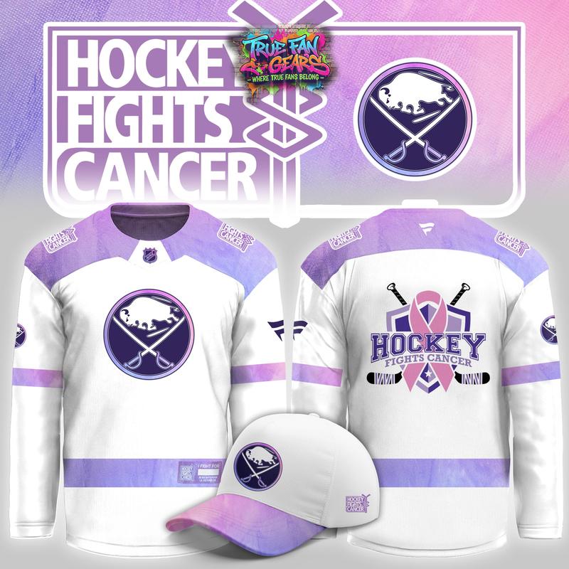 Buffalo Sabres Hockey Fights Cancer 2026 Hockey Jersey