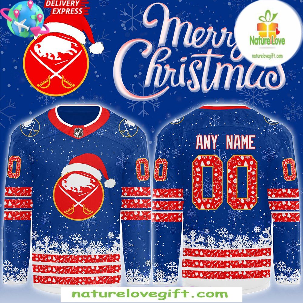 Buffalo Sabres 2026 Christmas Hockey Jersey NHL Fan Gift