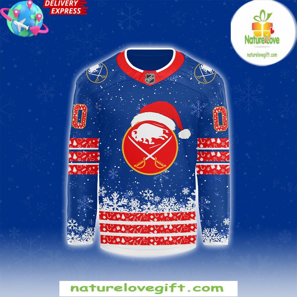 Buffalo Sabres 2026 Christmas Hockey Jersey NHL Fan Gift