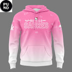 Buffalo Sabres x Hello Kitty Pink Night 2026 Hoodie Shirt