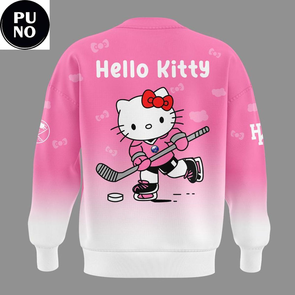 Buffalo Sabres x Hello Kitty Pink Night 2026 Hoodie Shirt