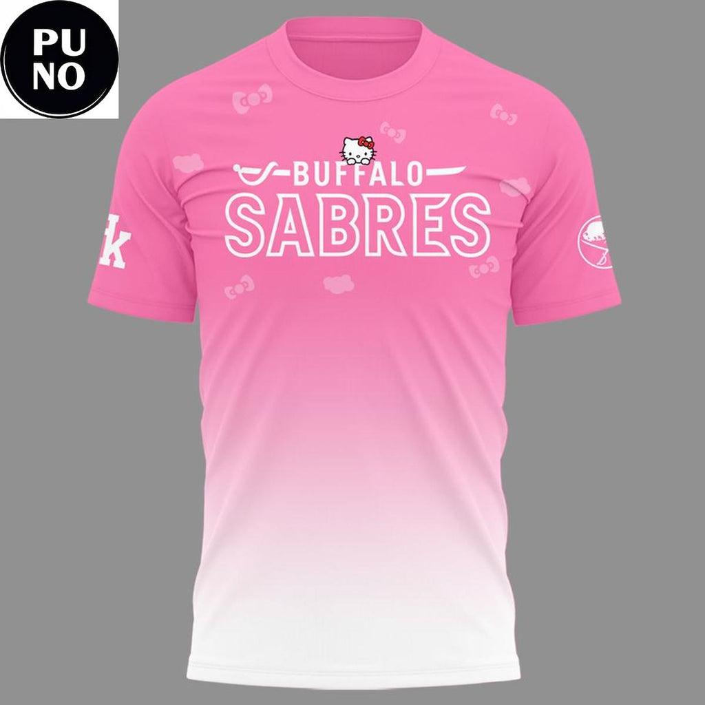 Buffalo Sabres x Hello Kitty Pink Night 2026 Hoodie Shirt