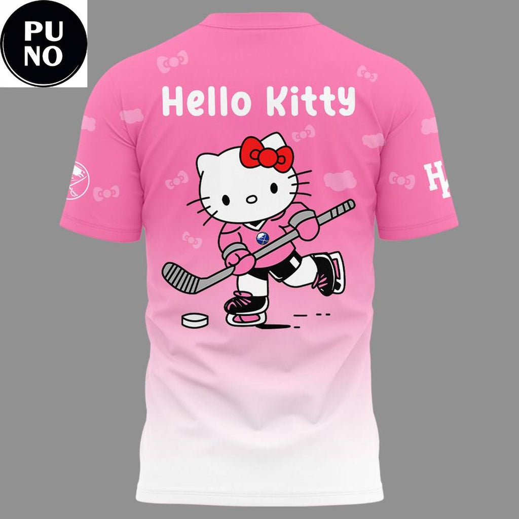 Buffalo Sabres x Hello Kitty Pink Night 2026 Hoodie Shirt