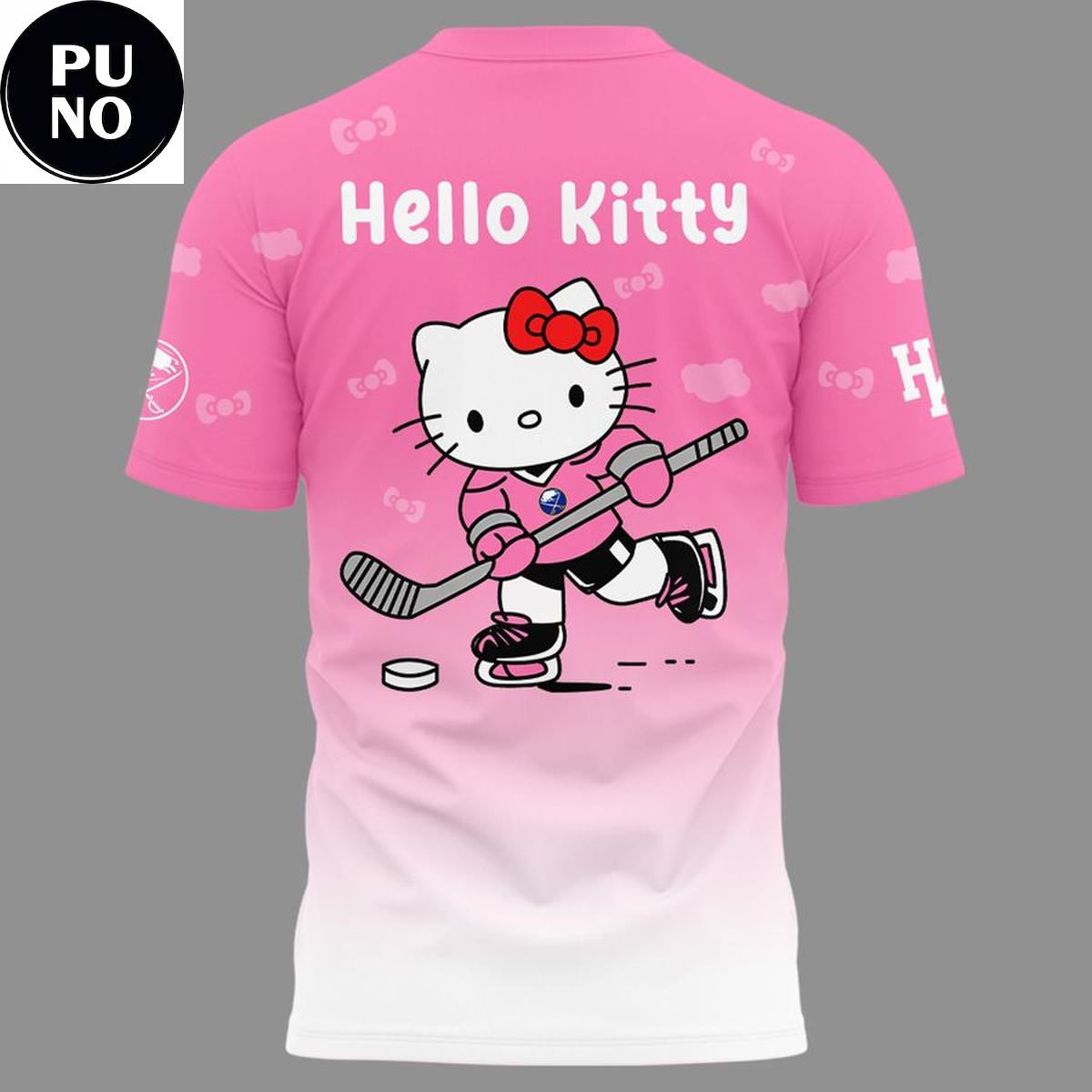 Buffalo Sabres x Hello Kitty Pink Night 2026 Hoodie Shirt