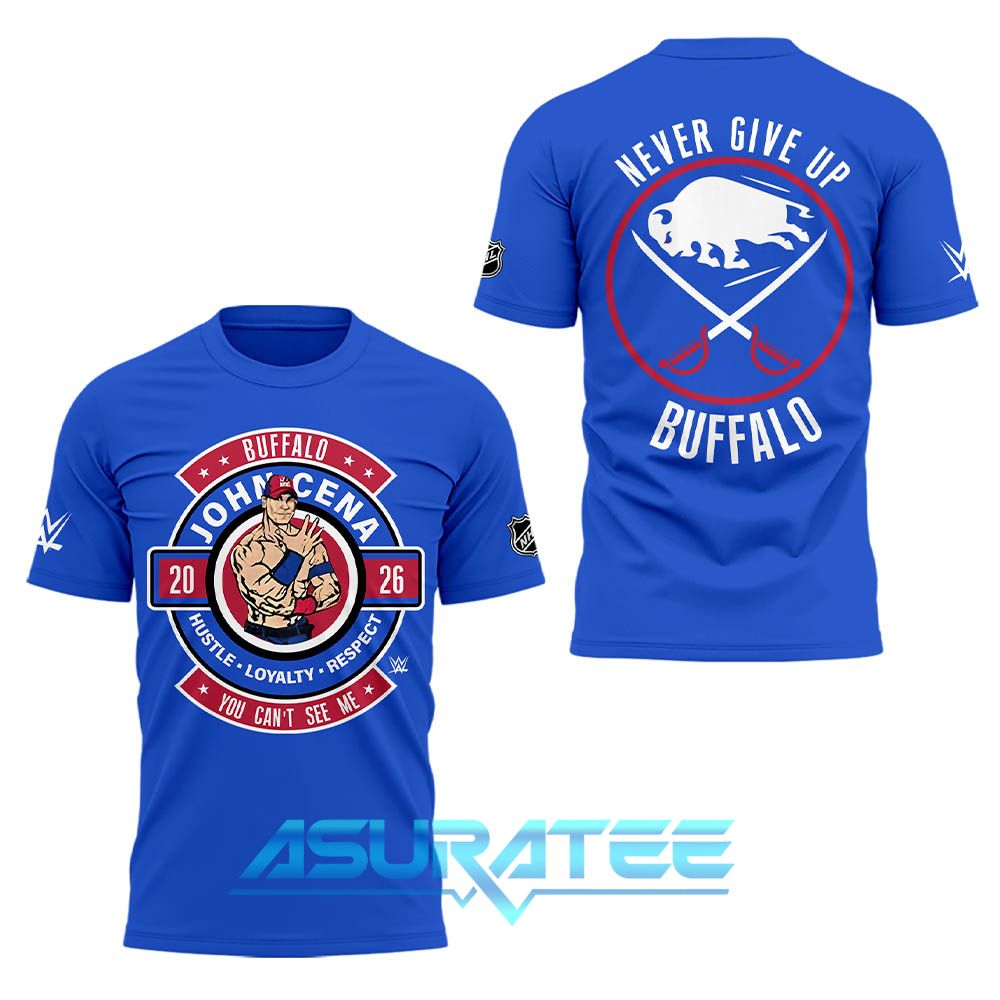 Buffalo Sabres x John Cena Limited Edition 2026 Shirt