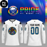 Buffalo Sabres x Pride Night 2026 Personalized Hockey Jersey