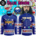 Buffalo Sabres x Takashi Murakami 2026 Personalized Hockey Jersey