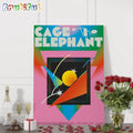Cage The Elephant June 23 2024 Ridgefield WA Wall Art Poster Canvas