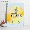 Caitlin Clark 40 Point Triple Double In An NCAA Tourney Game Poster Canvas