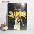 Caitlin Clark Is The First Iowa Hawkeyes Womens Basketball In Program History To Surpass 3K Career Points Poster Canvas