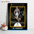 Caitlin Clark Is The Naismith Womens College Player Of The Year Trophy Poster Canvas