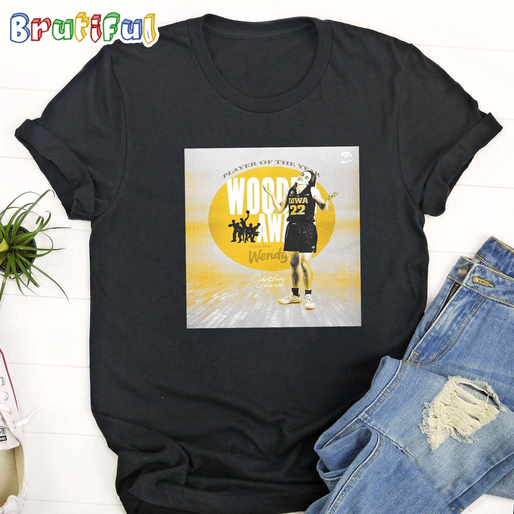 Caitlin Clark Is The Winner Of The Wooden Award T-Shirt