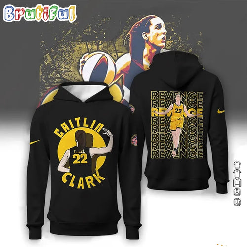 Caitlin Clark Revenge WNBA All-Star 2024 Graphics Design Hoodie T-Shirt