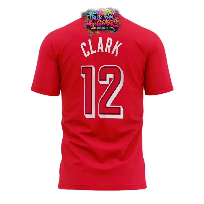 Caitlin Clark USA Basketball Women’s World Cup 12 Tribute Tee Shirt