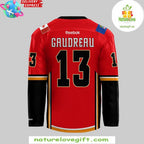 Calgary Flames 2026 Red Jersey Hockey Fan Apparel