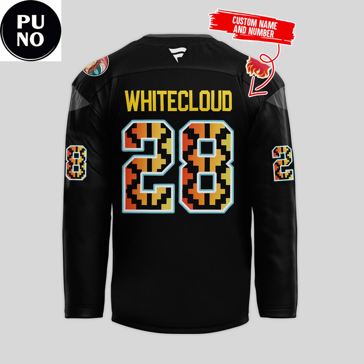 Calgary Flames 2026 Indigenous Celebration For Fans Personalized Hockey Jersey