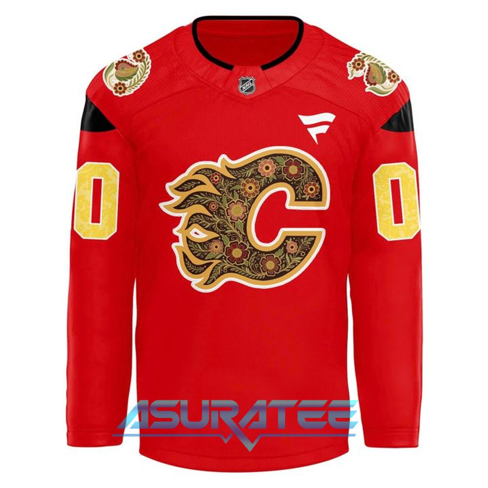 Calgary Flames 2026 South Asian Celebration Limited Edition Hockey Jersey