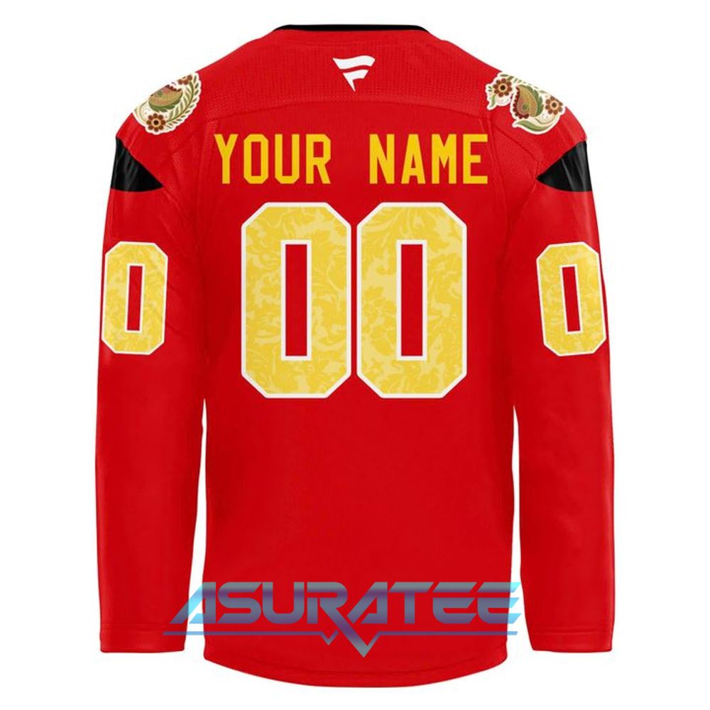 Calgary Flames 2026 South Asian Celebration Limited Edition Hockey Jersey