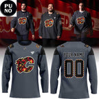 Calgary Flames Black History Month 2026 Personalized Hockey Jersey