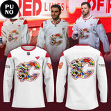 Calgary Flames Celebrating Pride Night 2026 Hockey Jersey