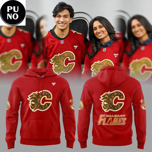 Calgary Flames South Asian Celebration Night 2026 Hoodie T-Shirt