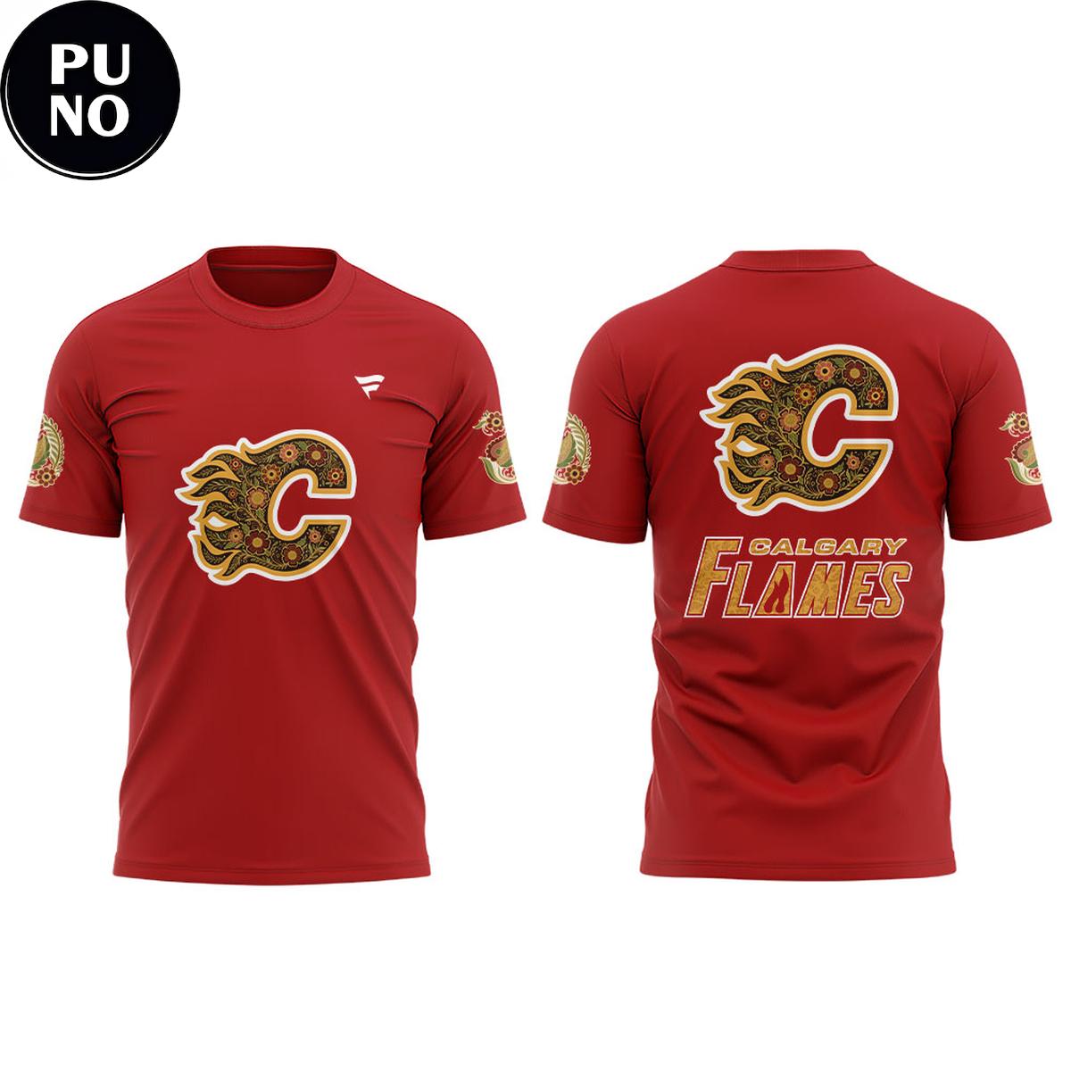 Calgary Flames South Asian Celebration Night 2026 Hoodie T-Shirt
