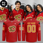 Calgary Flames South Asian Celebration Night 2026 Personalized Hockey Jersey