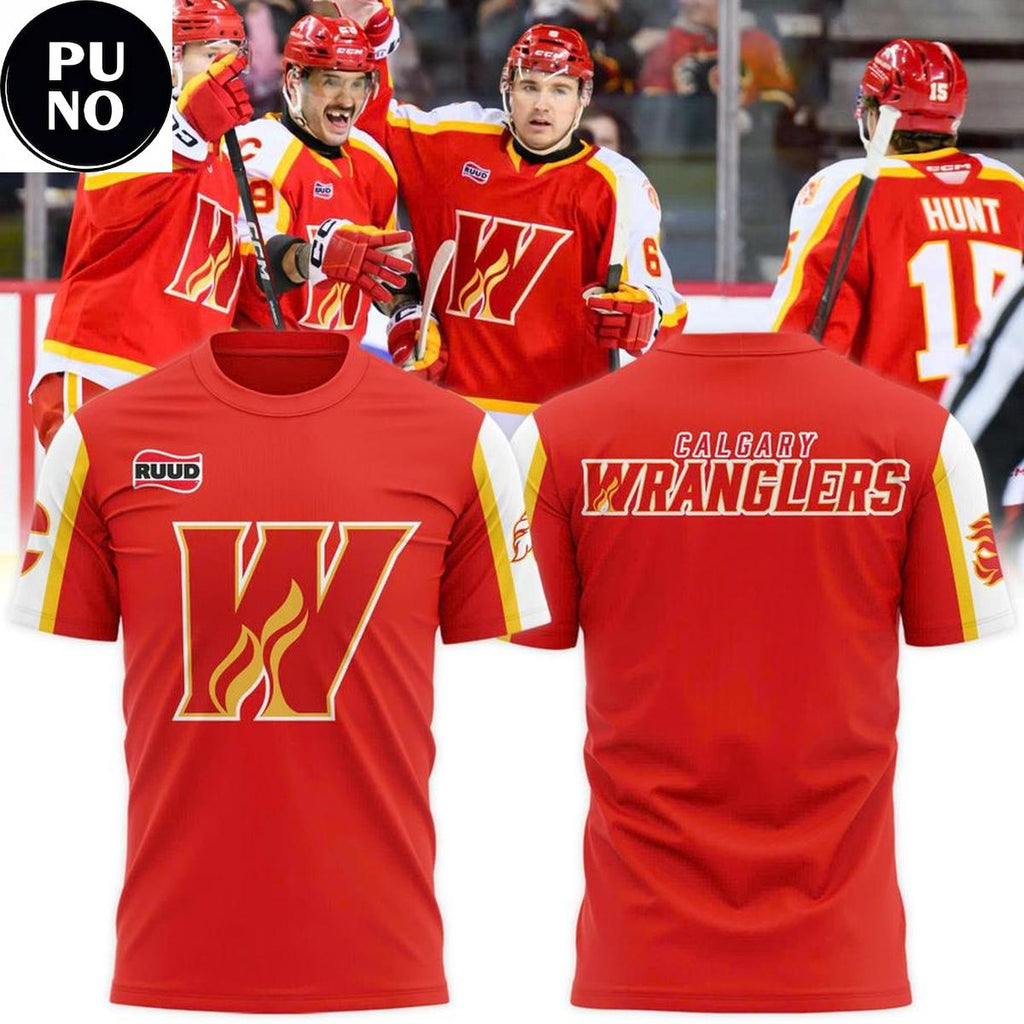 Calgary Wranglers 2026 Regular Season and Playoffs Hoodie T-Shirt
