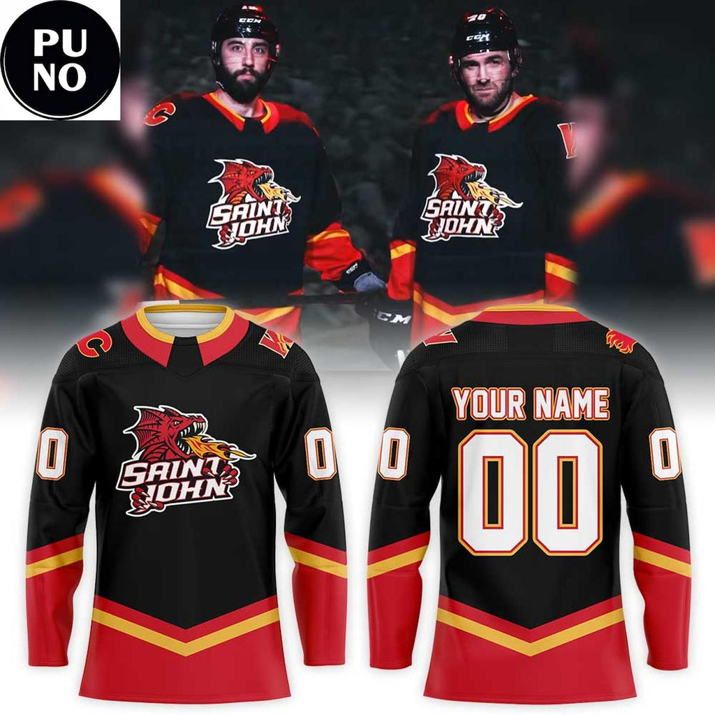 Calgary Wranglers 25th Anniversary 2026 Personalized Hockey Jersey