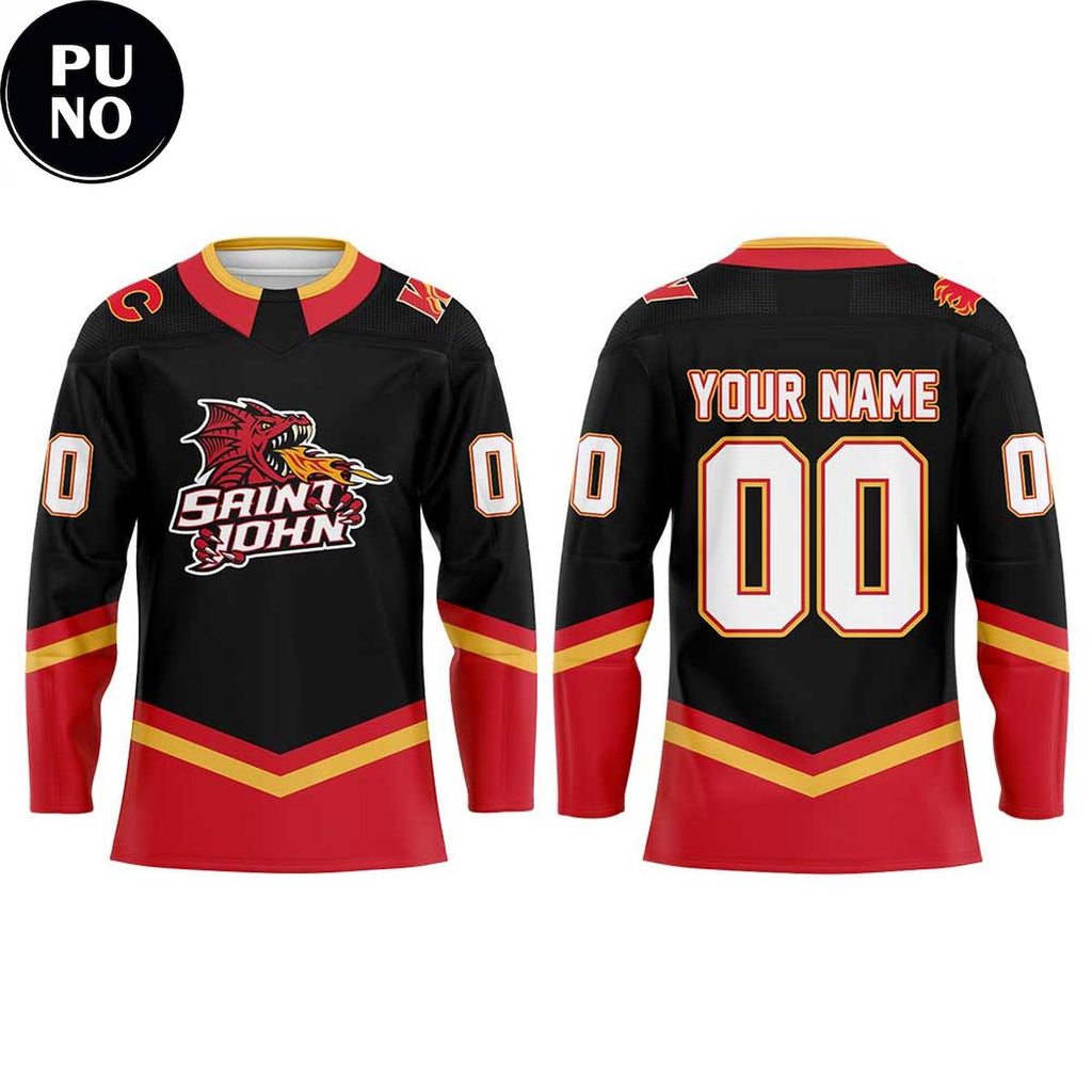 Calgary Wranglers 25th Anniversary 2026 Personalized Hockey Jersey