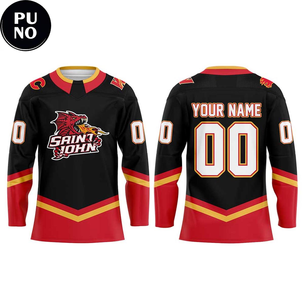 Calgary Wranglers 25th Anniversary 2026 Personalized Hockey Jersey