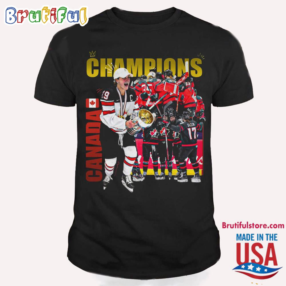 Canada Champions IIHF Women’s World Championship 2024 T Shirt