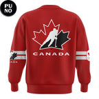 Canada Hockey x Canada Olympic 2026 Hockey Red Hoodie Shirt