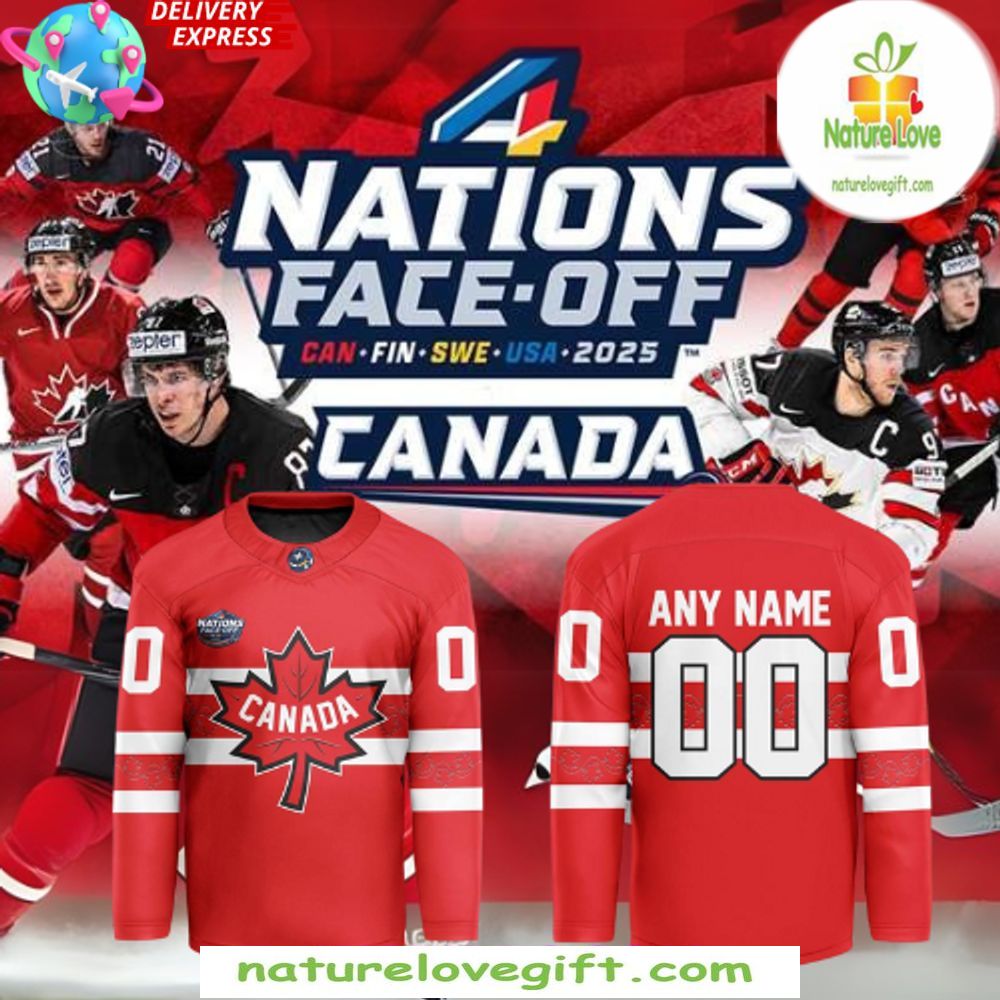 Canada Hockey Jersey 2026 4 Nation Face Off