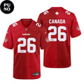 Canada National Team 2026 World Cup Personalized Football Jersey