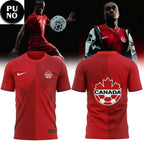 Canada Soccer 2026 World Cup New Look Hoodie T-Shirt