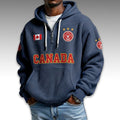 Canada World Cup 2026 Waffle Quarter Zip Hoodie