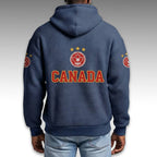 Canada World Cup 2026 Waffle Quarter Zip Hoodie