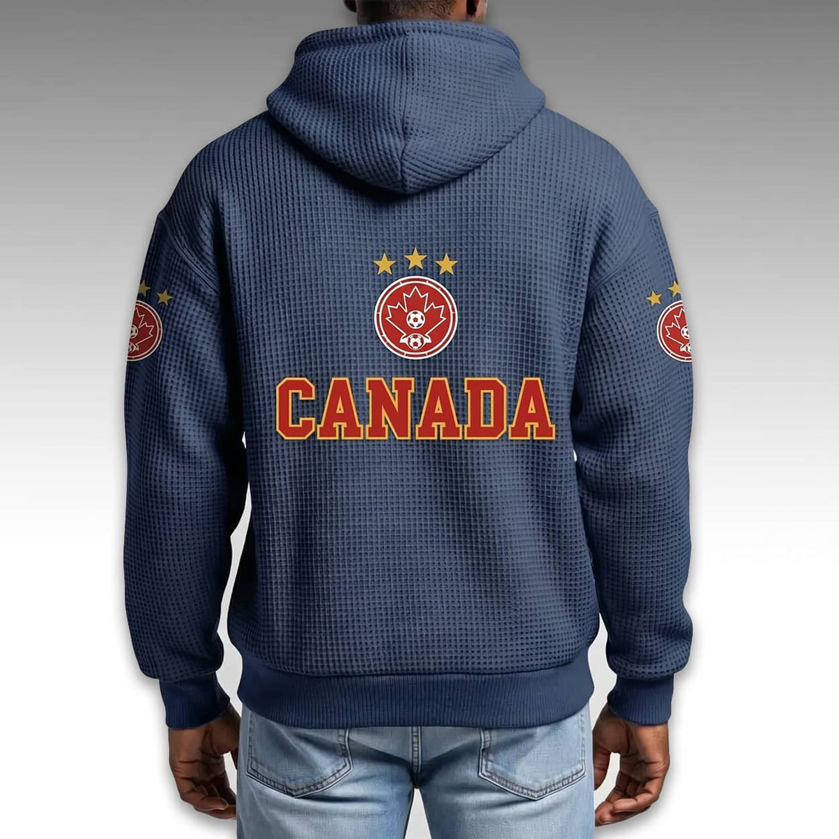 Canada World Cup 2026 Waffle Quarter Zip Hoodie