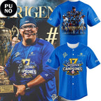 Cangrejeros de Santurce 2026 Campeon de la LBPRC Locker Room Baseball Jersey