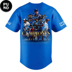 Cangrejeros de Santurce 2026 Campeon de la LBPRC Locker Room Baseball Jersey