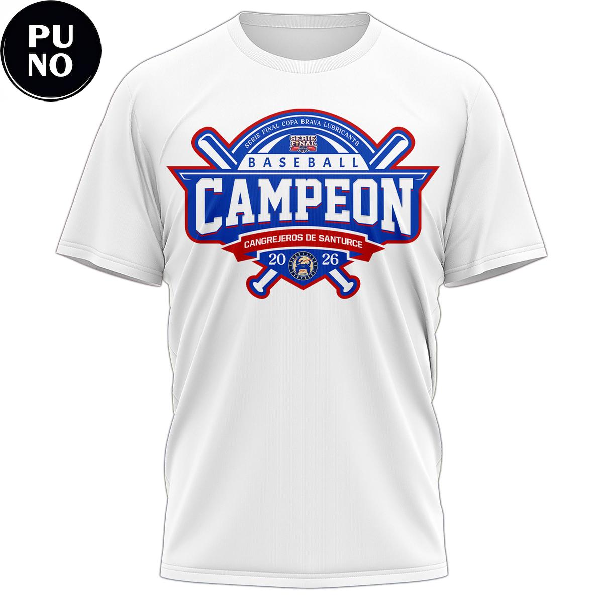 Cangrejeros de Santurce Campion Serie Final 2026 Hoodie Shirt