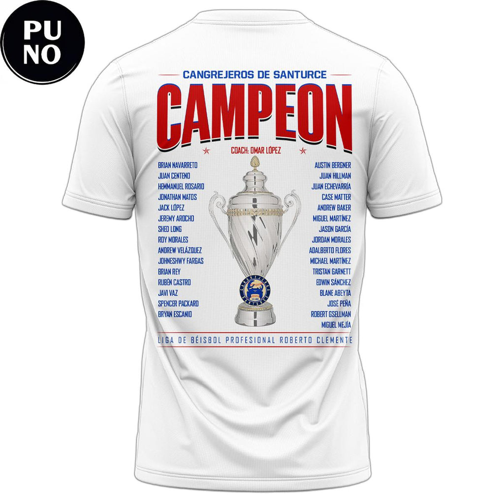 Cangrejeros de Santurce Campion Serie Final 2026 Hoodie Shirt